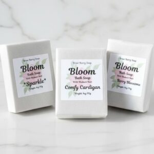Bloom bath soap