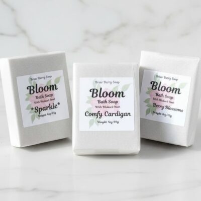 Bloom bath soap