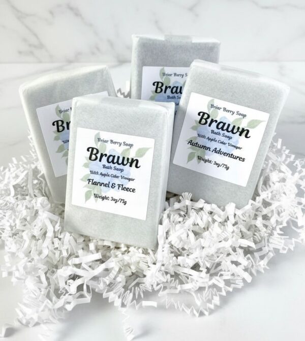 Brawn bath soap