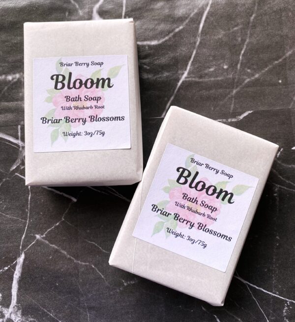Bloom bath soap