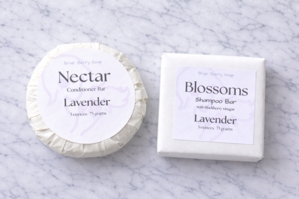 Blossom Shampoo and Conditioner Bar Set
