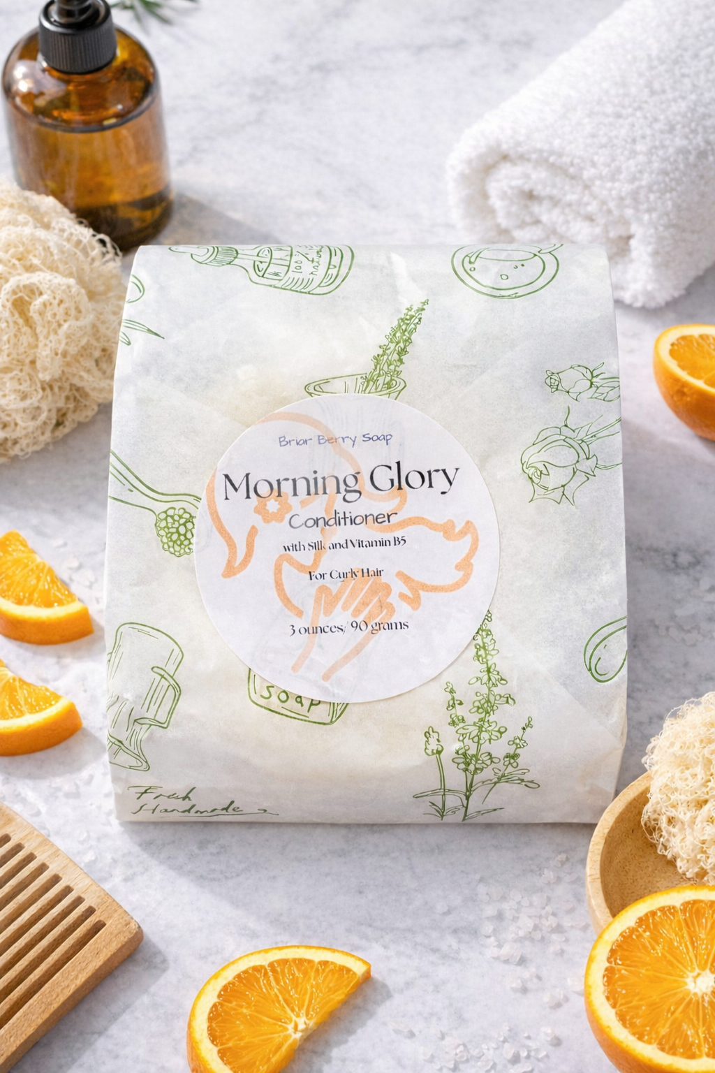 Morning Glory Shampoo and Conditioner SET - Image 2